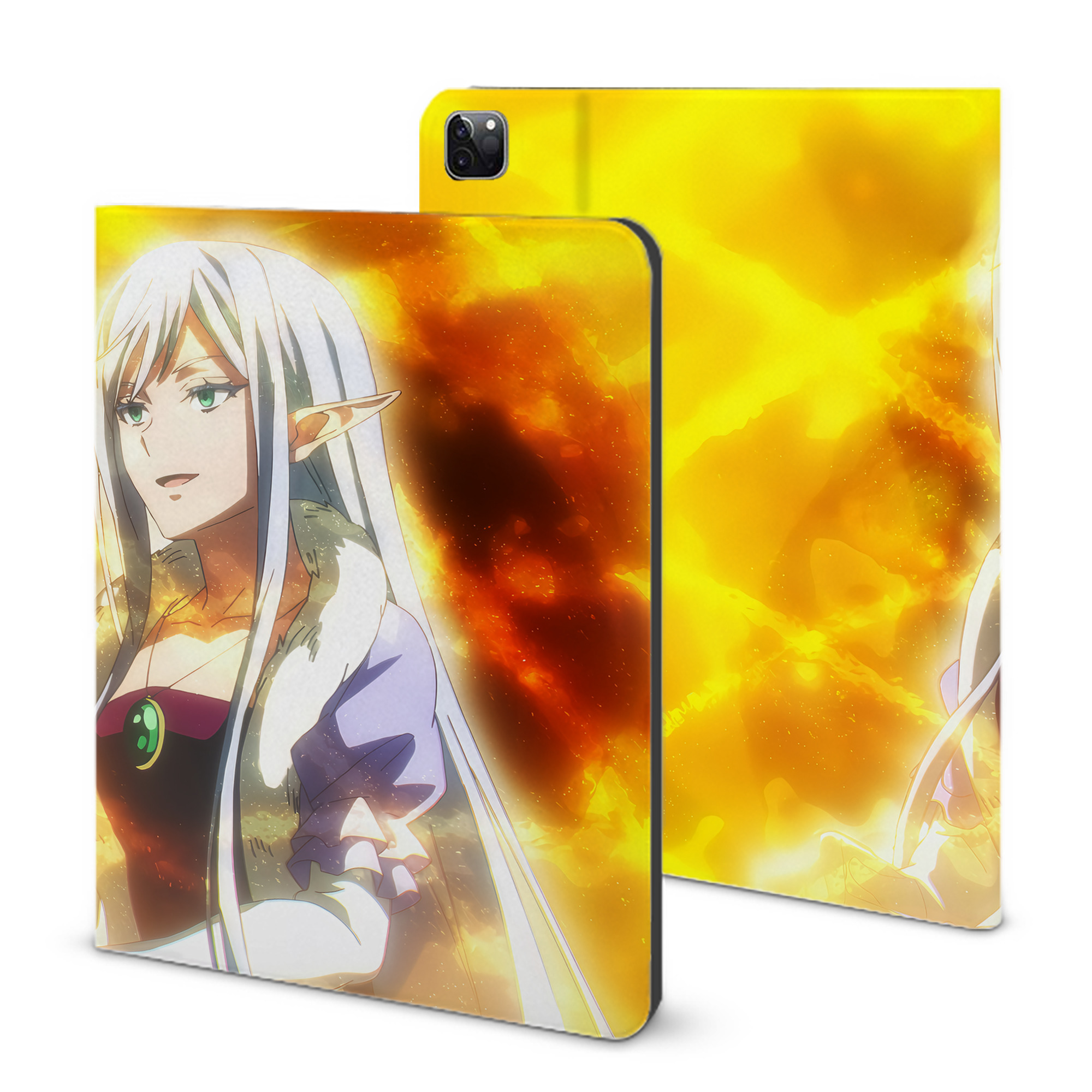 （画像用） 転スラ Regarding Reincarnated to Slime IPad ケース ブック型 PUレザー TPU 耐衝撃 軽量 薄型 ペン収納なし 全面保護 IPad 各モデル対応